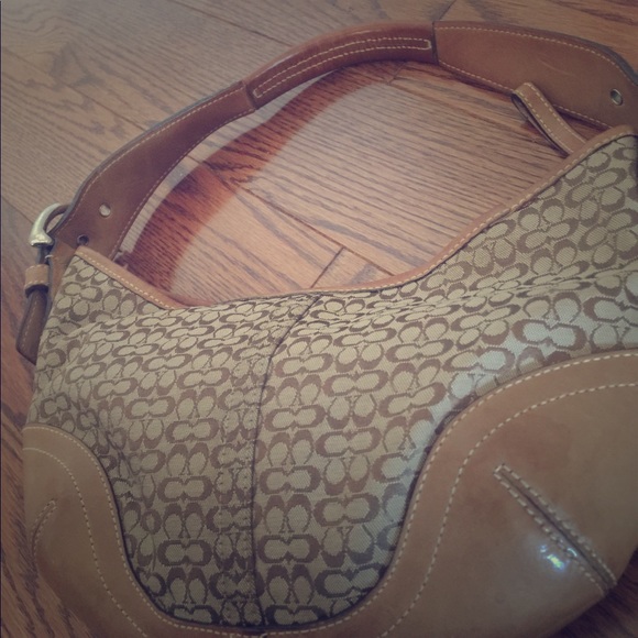 Coach Miniature Canvas Shoulder Bag - Picture 4 of 8